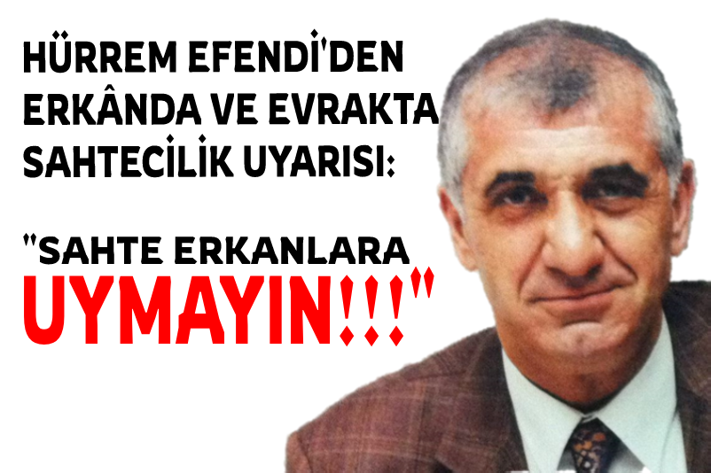 HÜNKÂR EVLADI HÜSEYİN H. ULUSOY’DAN TARİHİ BEYANNÂME